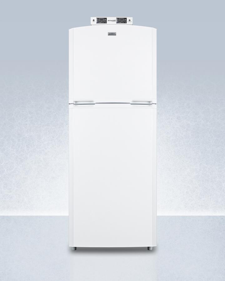 Summit BKRF14W 26" Wide Break Room Refrigerator-freezer