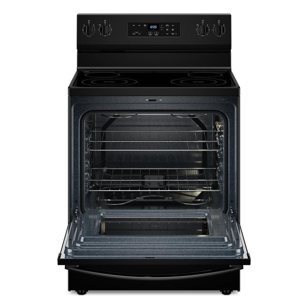 Whirlpool WFES3030RB 30-inch Electric Range with No Preheat Mode