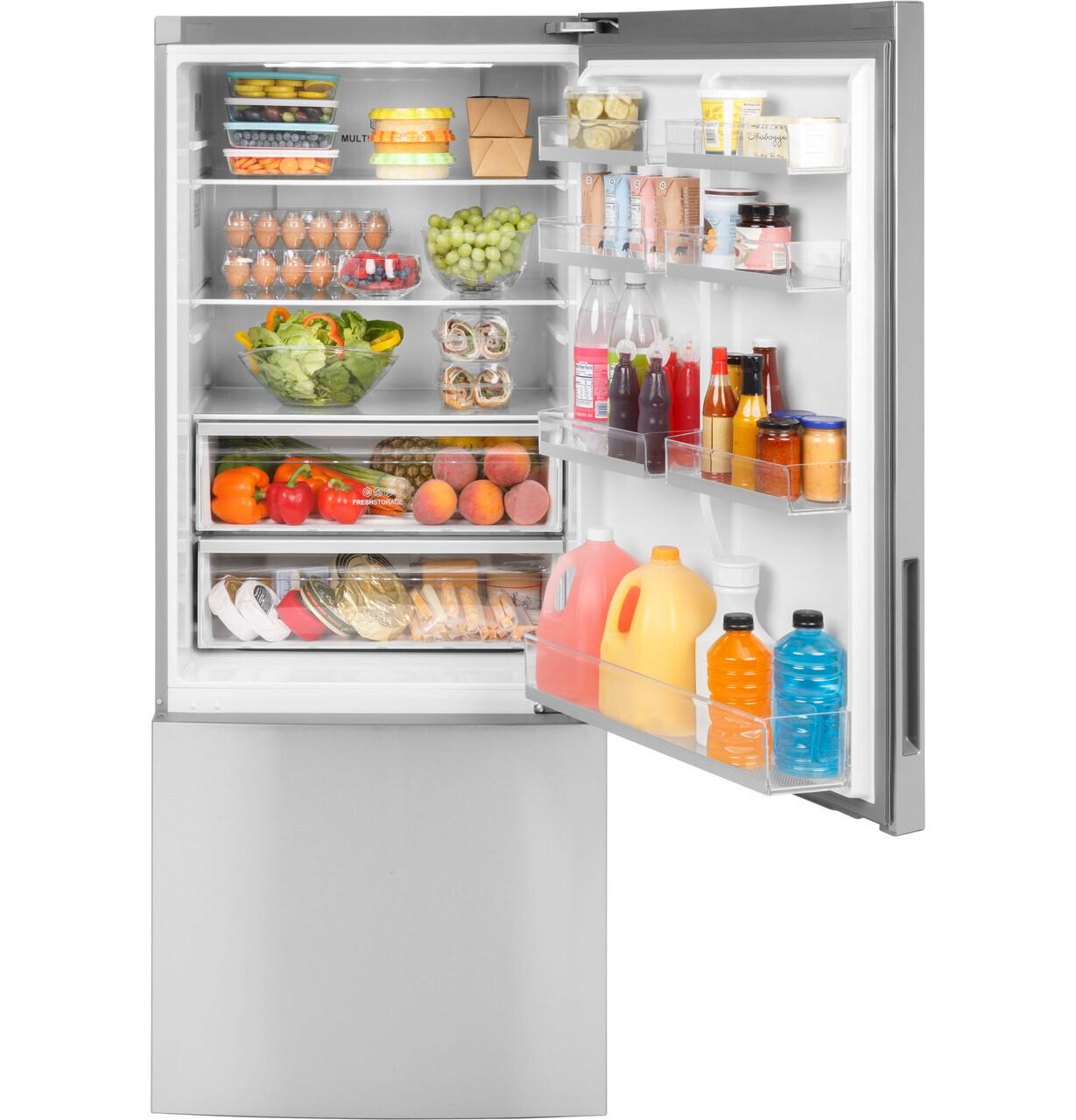 HRB15N3BGS Haier ENERGY STAR® 15 Cu. Ft. Bottom Freezer Refrigerator