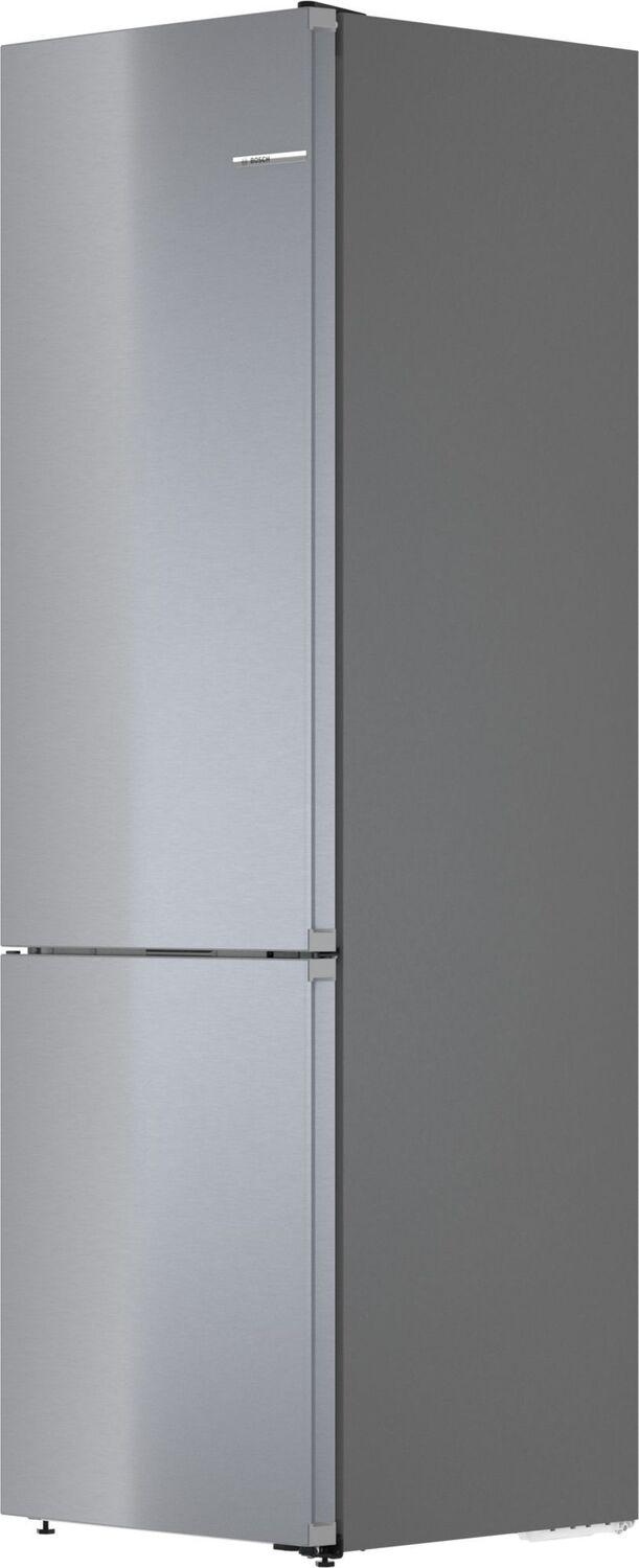 Bosch B24CB50ESS 500 Series, free-standing fridge-freezer with freezer at bottom, 24'', Brushed steel (with anti-fingerprint), Total No Frost