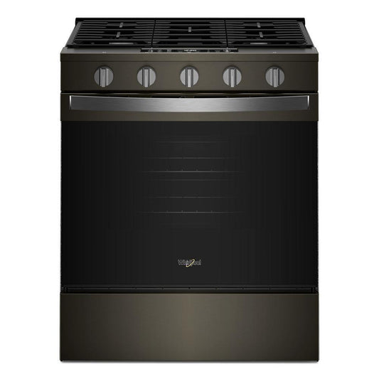 Whirlpool WSGS5030SV 30-inch Gas Smart Range with Air Cooking Technology
