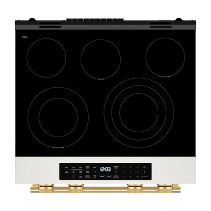 Kitchenaid KSES530SPL 5.3 Cu. Ft. Smart Slide-in Electric Range with Two Even-Heat™ Hyper Elements and Convection Cooking Modes