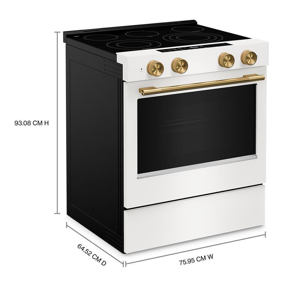 Kitchenaid KSES530SPL 5.3 Cu. Ft. Smart Slide-in Electric Range with Two Even-Heat™ Hyper Elements and Convection Cooking Modes