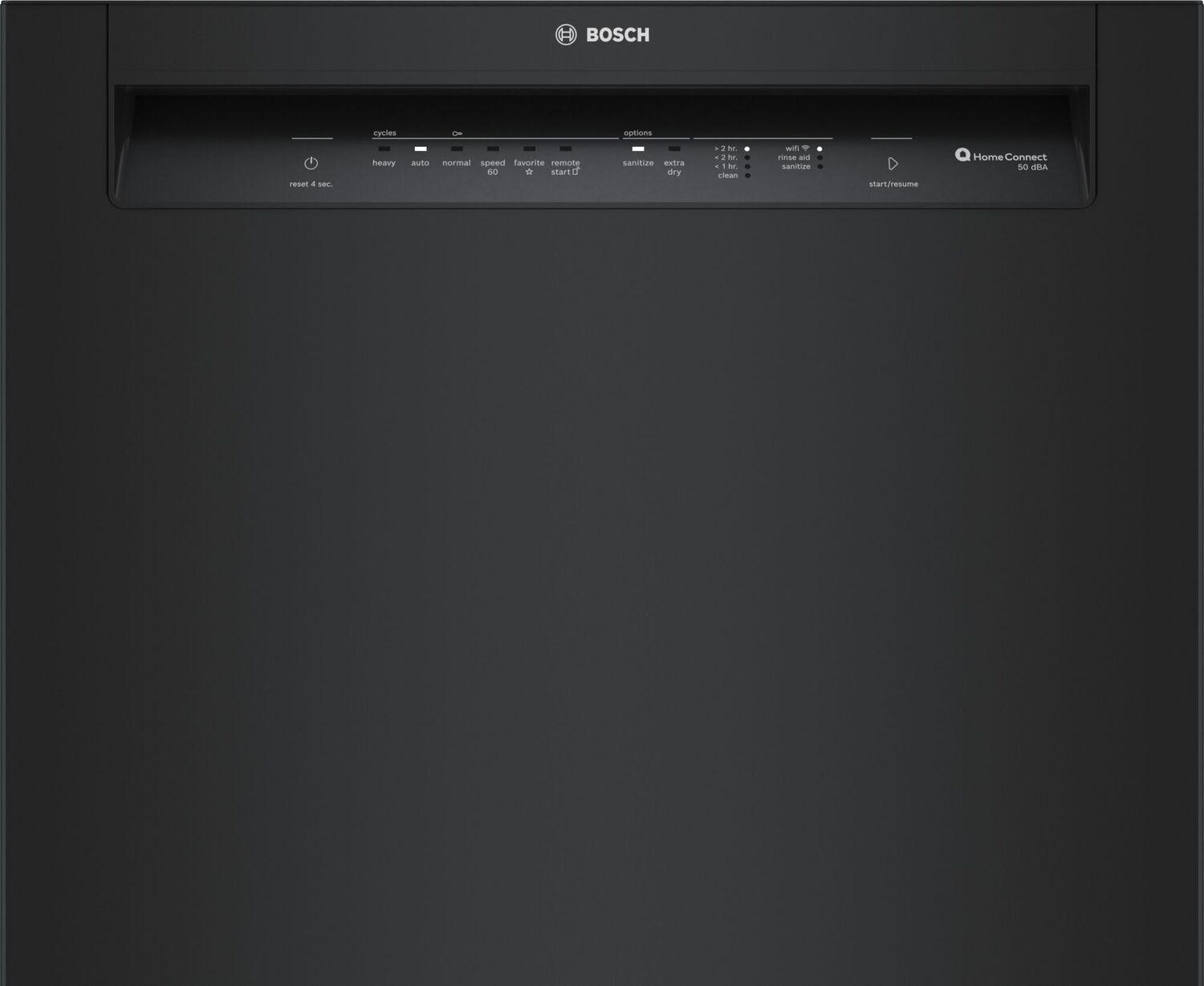 Bosch SHE3AEM6N 100 Series Dishwasher 24" Black