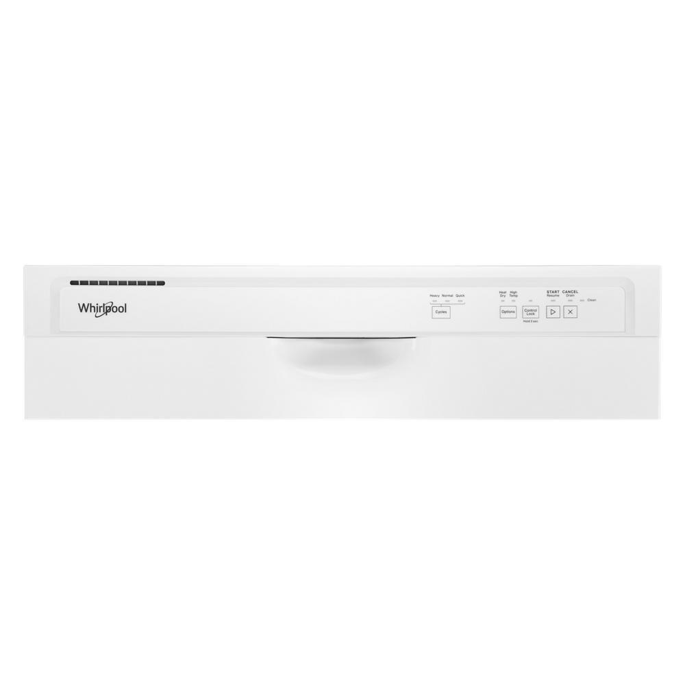 Whirlpool WDF331PAMW Quiet Dishwasher with Heated Dry and Factory-Installed Power Cord