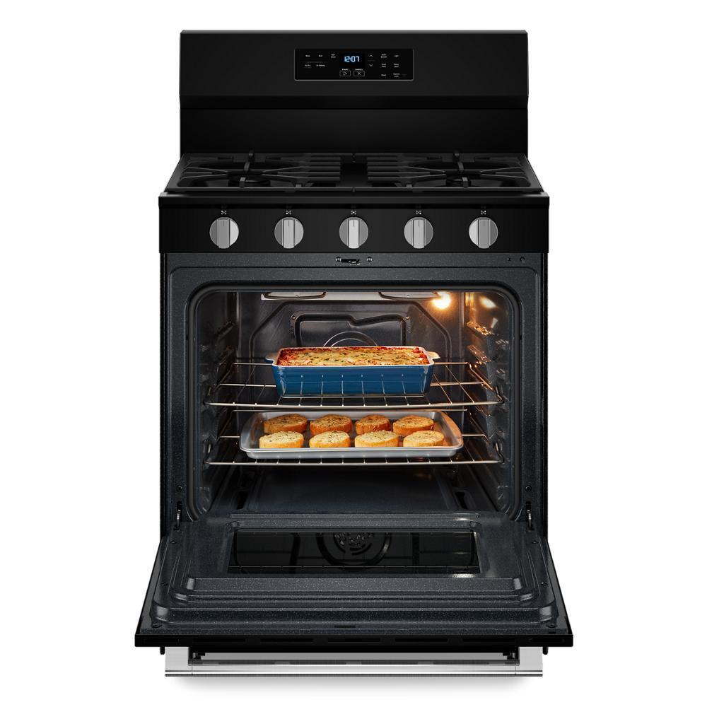 Maytag MFGS6030RB 30-Inch Wide Gas Range With No Preheat Air Fry and Air Baking - 5.0 cu. ft.