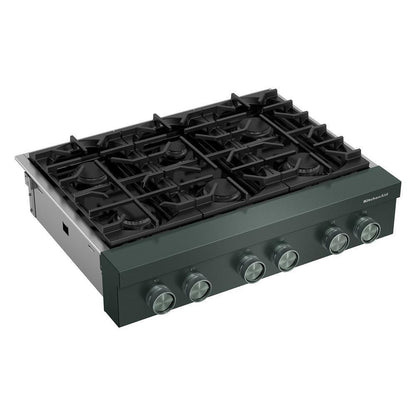 KCGK936TJP KitchenAid® 36-inch 6-Burner Gas Commercial-Style Rangetop