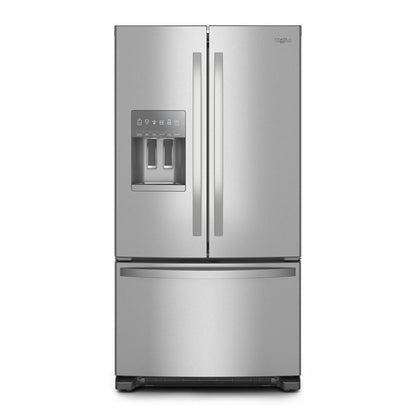 Whirlpool WRFF3436RZ 36-Inch Wide French Door Bottom Mount Refrigerator - 25 cu. ft.