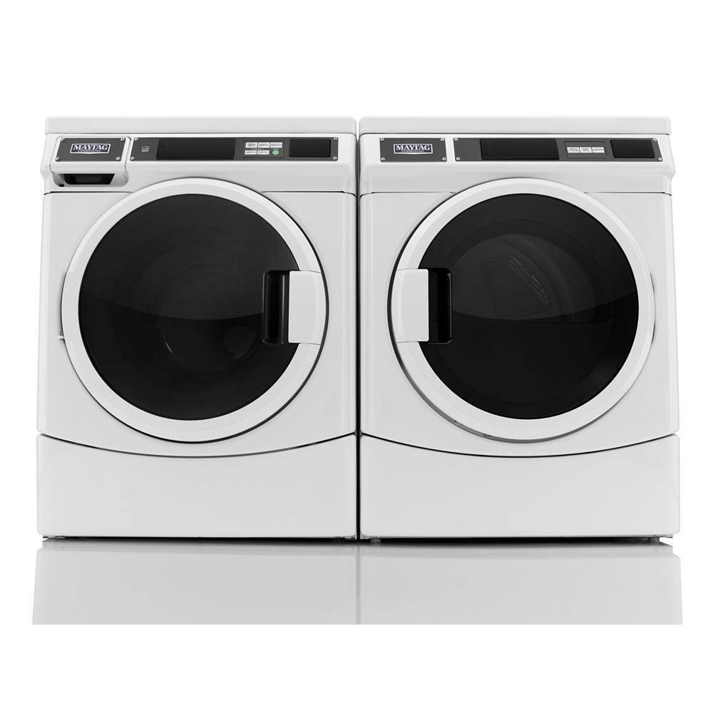 Maytag MDG28PRTGW Commercial Gas Dryer, Card Reader Ready or Non-Vend