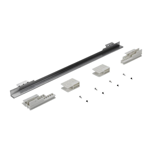 Kitchenaid W11173704 30" Combination Wall Range Flush Installation Trim Kit, Black/Stainless Steel, fits WOC75EC0HV