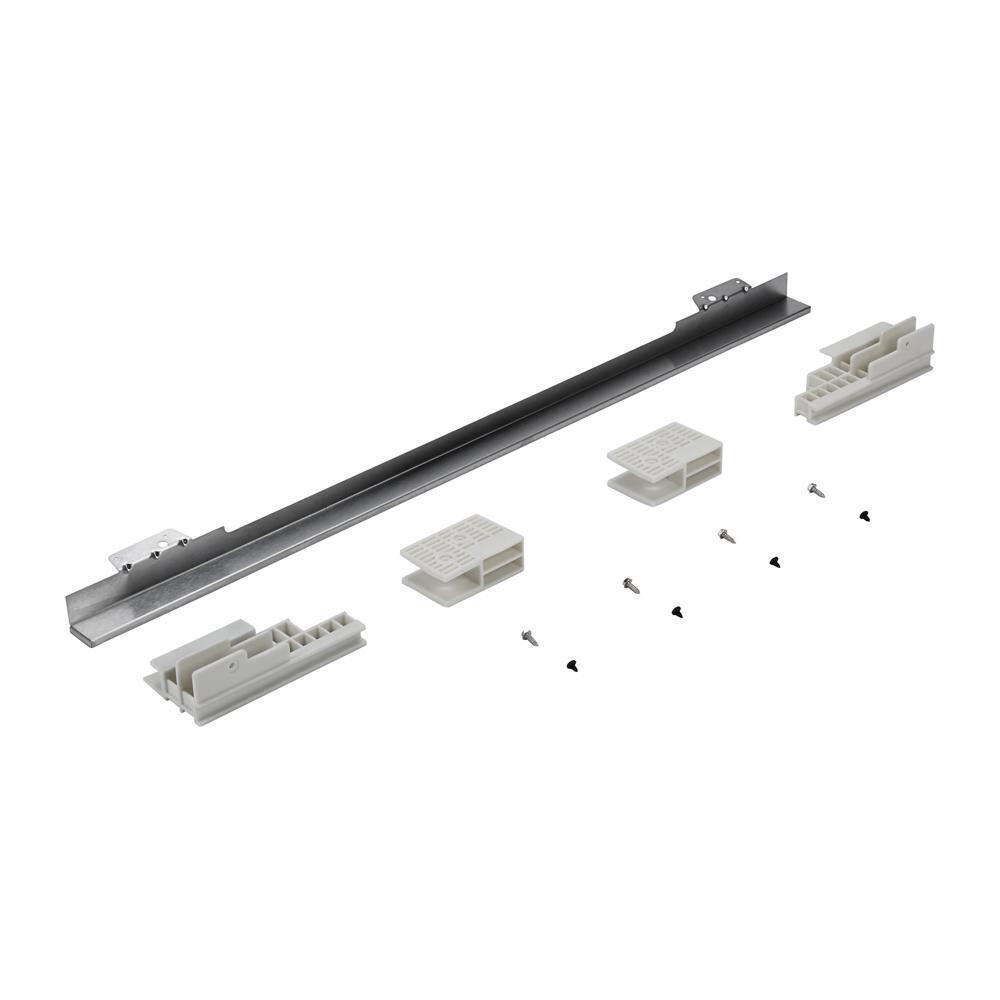 Maytag W11173704 30" Combination Wall Range Flush Installation Trim Kit, Black/Stainless Steel, fits WOC75EC0HV