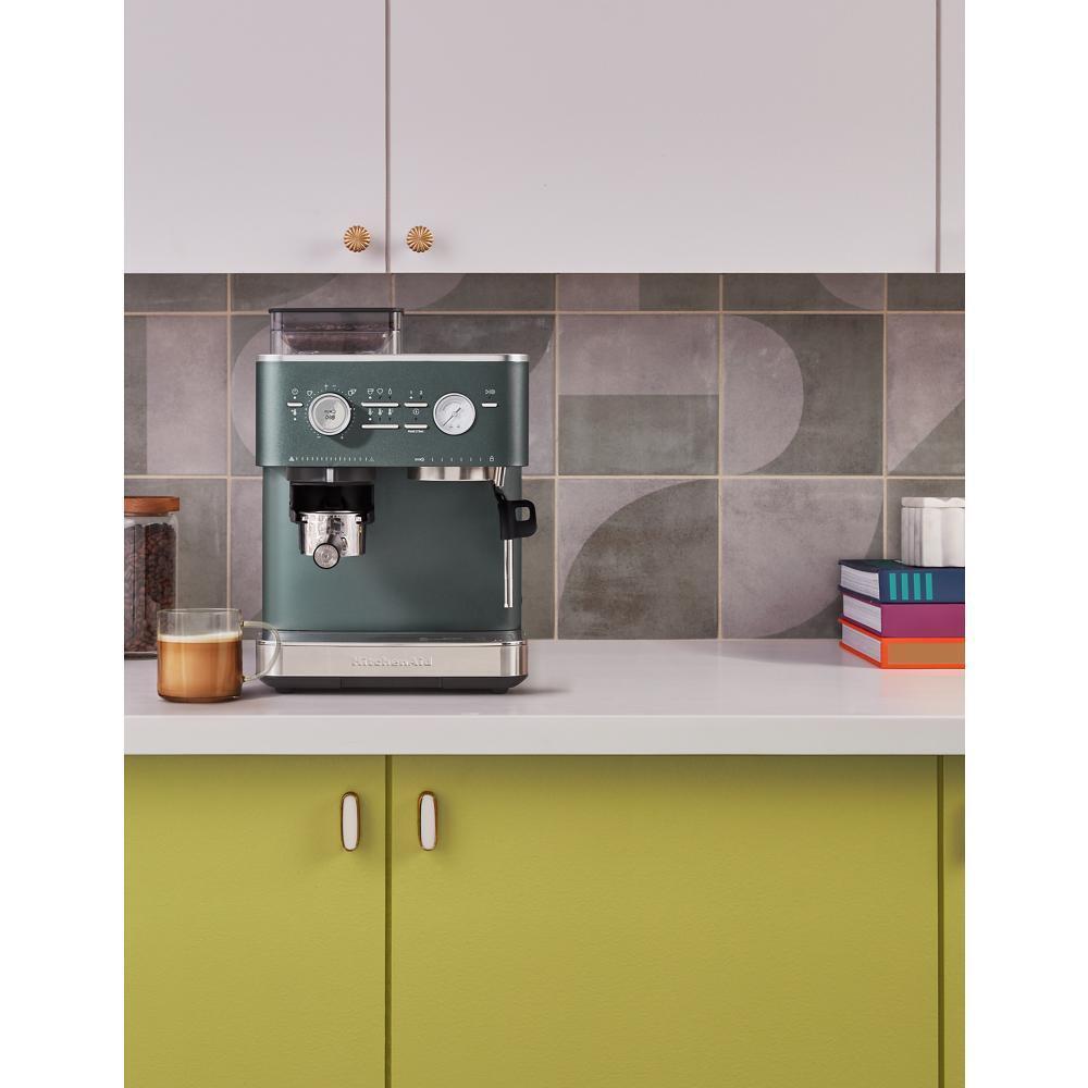 Kitchenaid KES6551JP Semi Automatic Espresso Machine with Burr Grinder