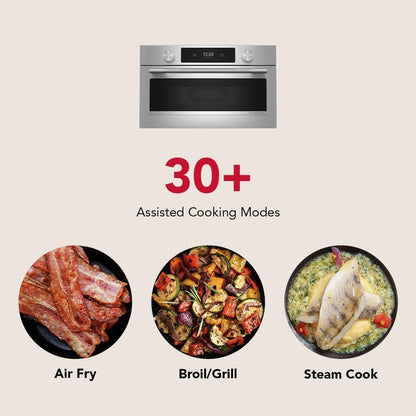 Kitchenaid KOEC630SPS 30-inch Smart Electric Combo Wall Oven with Assisted Cooking Modes - PrintShield™ Finish