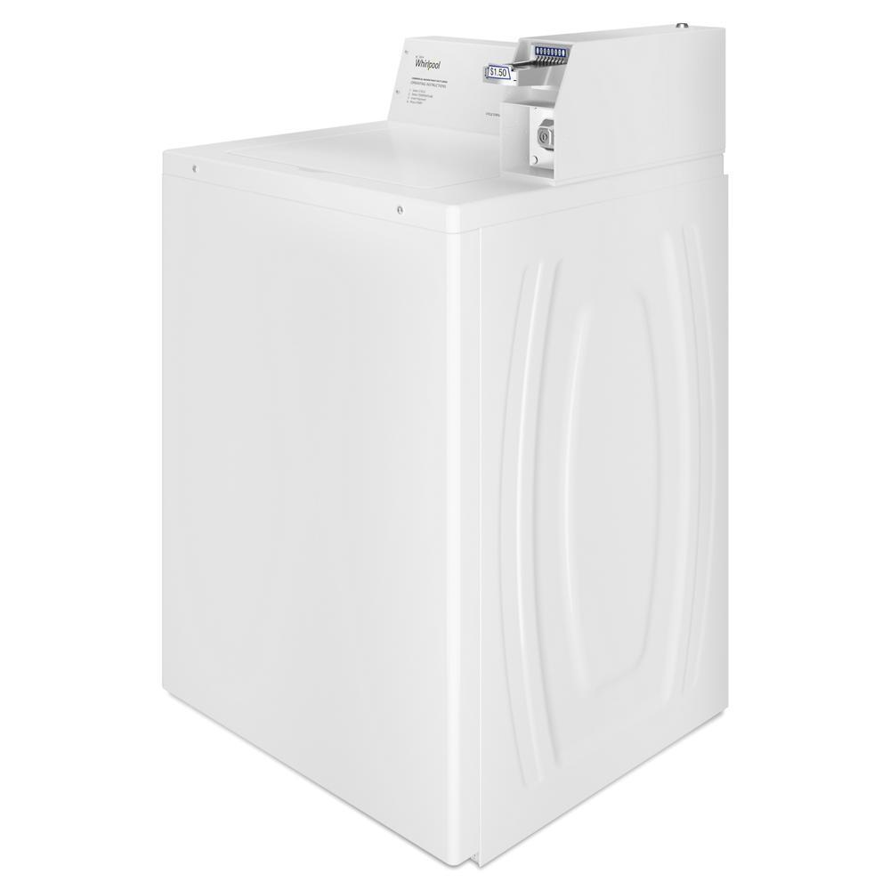 Whirlpool CAE2765FQ Commercial Top-Load Washer, Coin Equipped