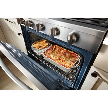 Whirlpool WFGS7530RZ 30-inch Smart Gas Range with Air Cooking Technology, No Preheat Air Fry, Steam/Self Clean and High Speed Preheat