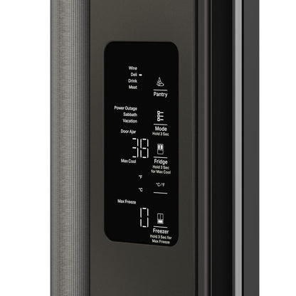 Kitchenaid KRFC536SBE Counter-Depth French Door Refrigerator with Intelligent Auto Fill