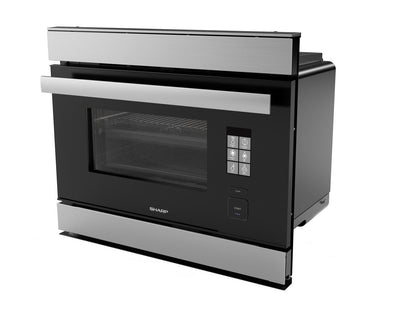 SSC2489DS Sharp SuperSteam+ Smart Superheated Steam and Convection Built-In Wall Oven