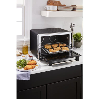 Kitchenaid KCO224BM Dual Convection Countertop Oven with Air Fry and Temperature Probe