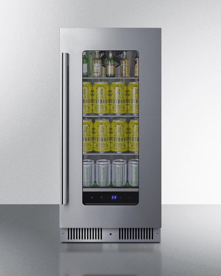 Summit SDHG1533 15" Wide Built-in Beverage Center