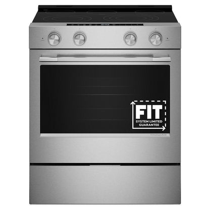 Kitchenaid KSES430SPS 5.3 Cu. Ft. Smart Slide-in Electric Range with Convection Cooking Modes and Steam Bake Mode