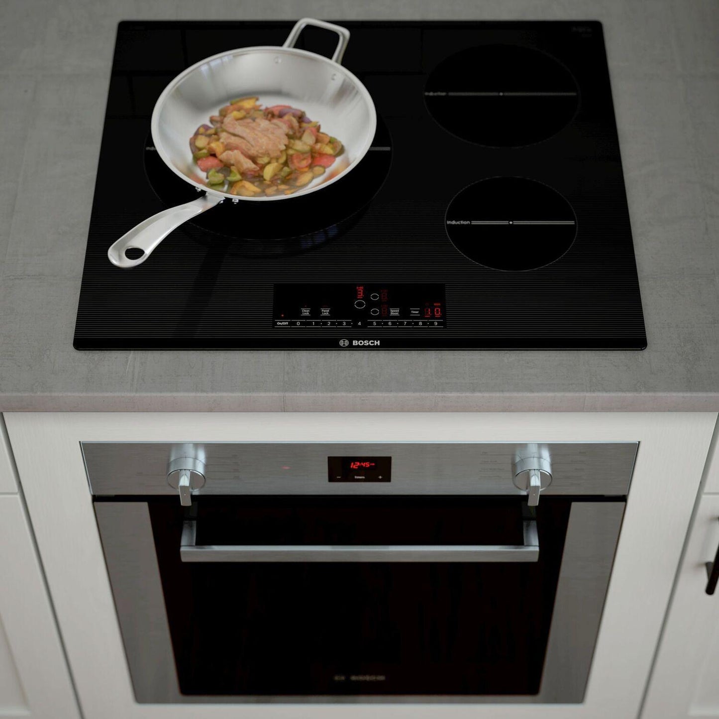 Bosch HBE5453UC 500 Series, Built-in oven, 24'', Stainless steel