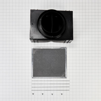 Maytag W11430929 Range Island Hood Recirculation Kit - Silver (Includes Two Charcoal Filters, Four Clips, and One Deflector Damper)