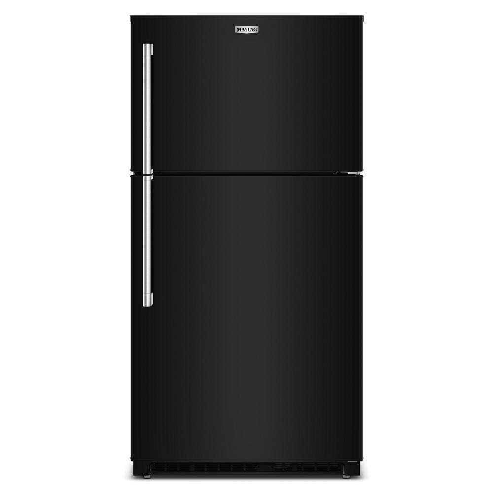 Maytag MRTX5121TB 33-Inch Wide Top-Freezer Refrigerator with Garage Mode-21 Cu. Ft.