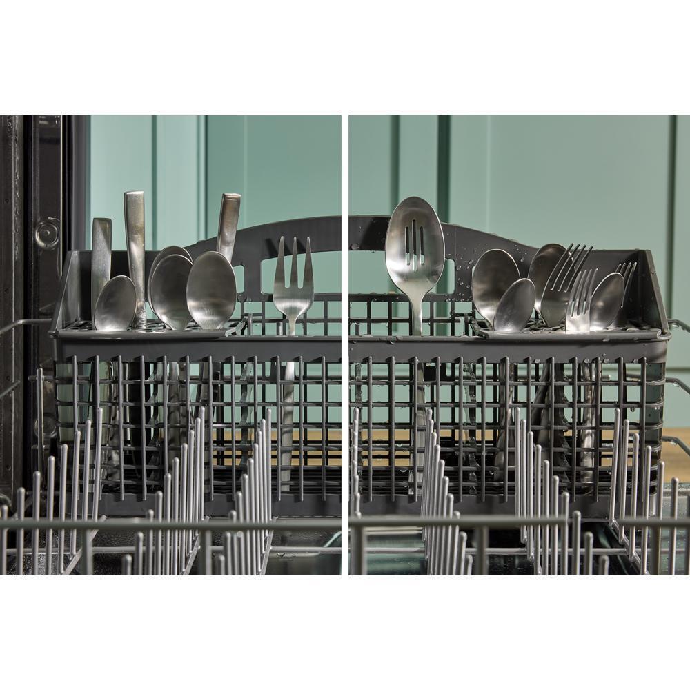 Whirlpool WDPS7024RZ Eco Series Quiet Dishwasher with a washing 3rd Rack & Water Repellent Silverware Basket