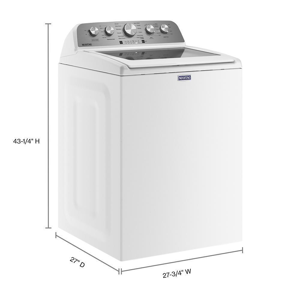 Maytag MVW5435PW Top Load Washer with Extra Power - 4.7 cu. ft.