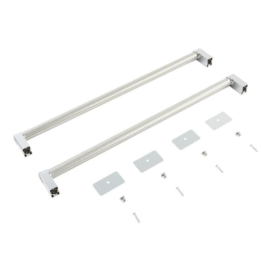W11221395 KitchenAid Refrigerator Handle Kit for Double-Drawer Beverage Centers - Stainless Steel