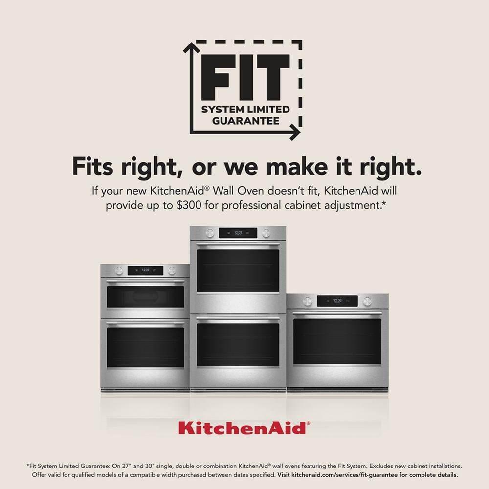 Kitchenaid KOES527SPS 27-inch Electric Single Wall Oven with No Preheat Air Fry Mode - PrintShield™ Finish