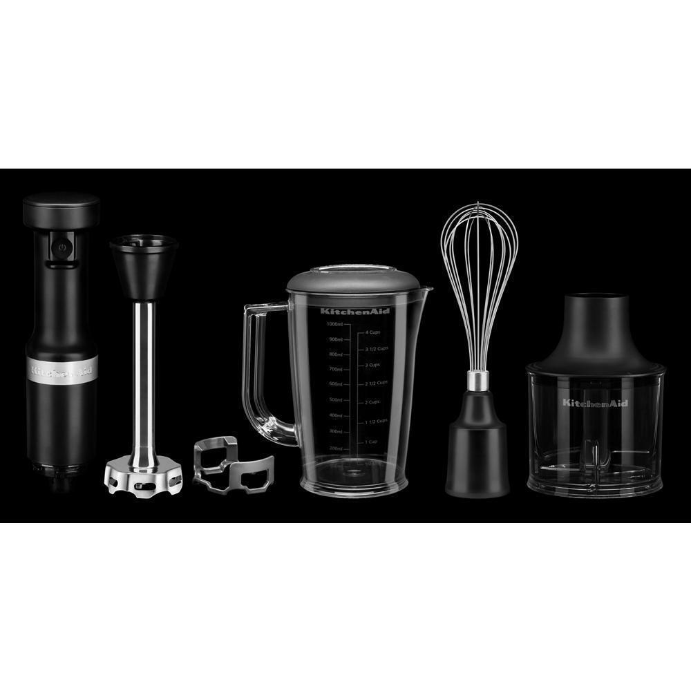 Kitchenaid KHBV83BM Variable Speed Corded Hand Blender with Accessories
