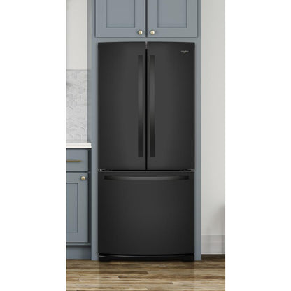 Whirlpool WRF560SMHB 30-inch Wide French Door Refrigerator - 20 cu. ft.