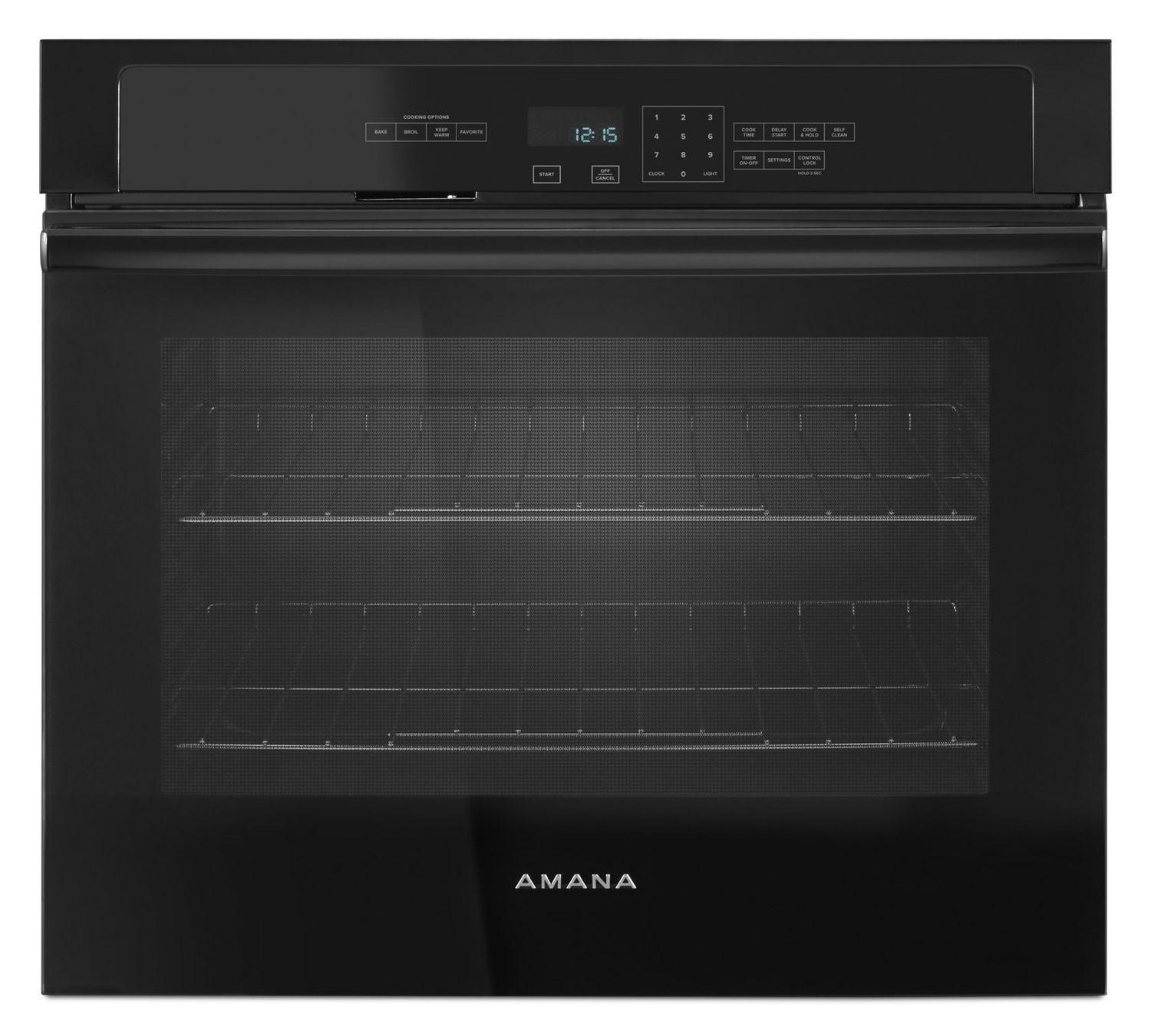 4.3 cu. ft. SIngle Thermal Wall Oven Black