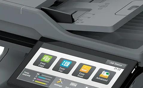 Sharp MXC528F MX-C528F Color Networked Multifunction Printer Prints up to 52 pages per minute Maximum paper capacity of 2,850 sheets Exceptional Image Quality with 1200 x 1200 dpi print resolution