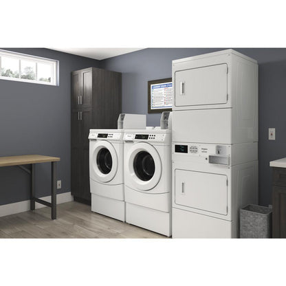Whirlpool CESP2958JQ Commercial Electric Stack Dryer with Factory-Installed Coin Drop and Coin Box
