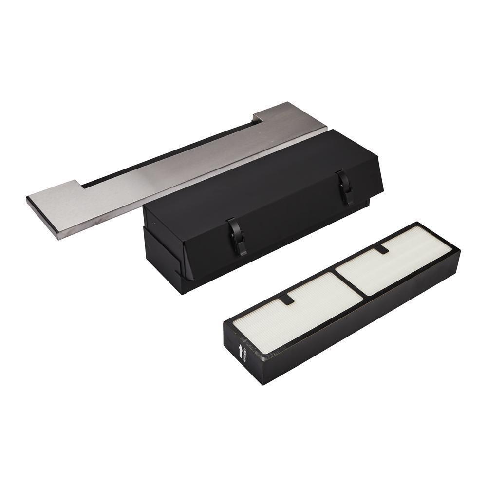 Kitchenaid W10768190 Range Hood VSI Ductless Downdraft Vent Kit, Stainless Steel, fits KSEG1750ESS and KSDG1750ESS,Size: 31" L x 20" W x 7-1/2" H