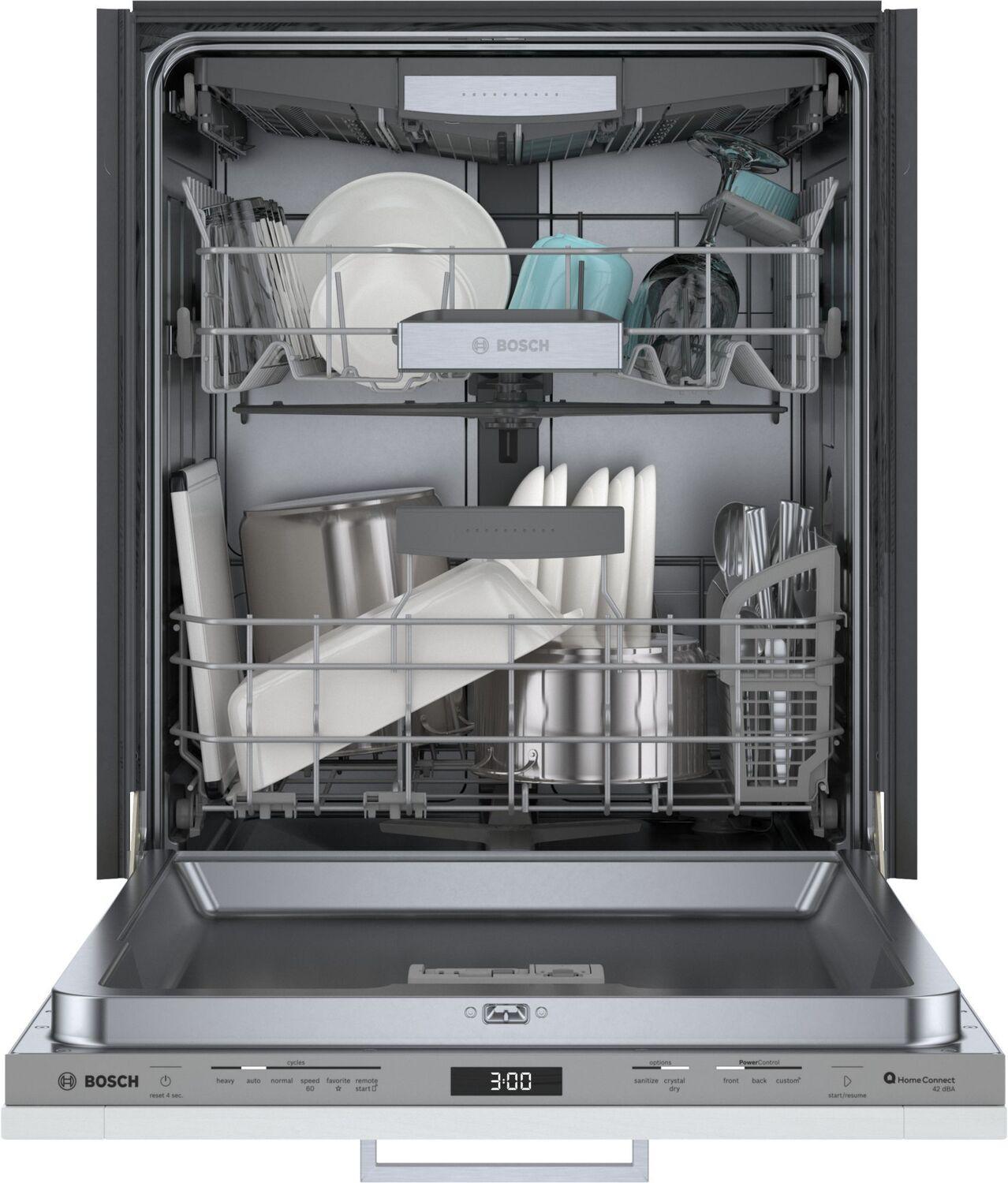 Bosch SHV78CM3N 800 Series, fully-integrated dishwasher, 24''