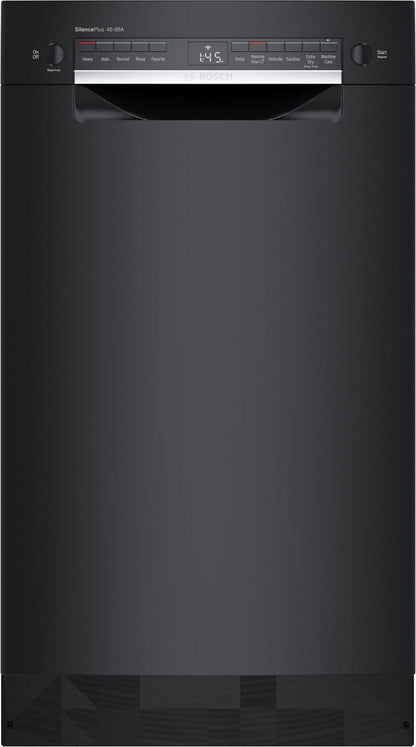 Bosch 300 Series Dishwasher 17 3/4" Black SPE53B56UC