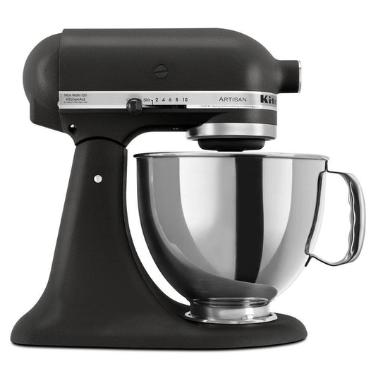 Kitchenaid RRK150BK Refurbished Artisan® Series 5 Quart Tilt-Head Stand Mixer