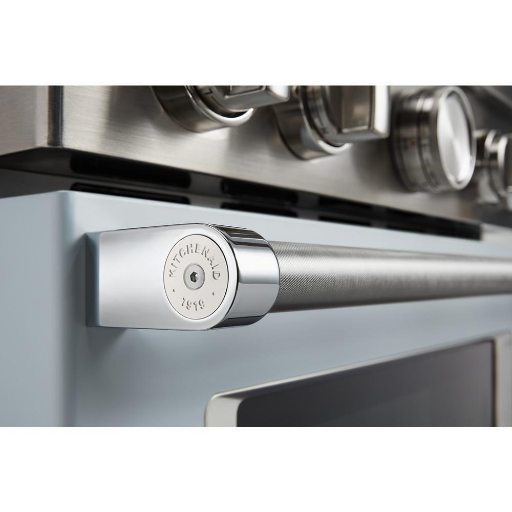 Whirlpool W11368841MP KitchenAid Commercial-Style Range Handle Medallion Kit - Mascarpone (Includes Two Medallions, Screws, and One 1/8-IN Hex Wrench)