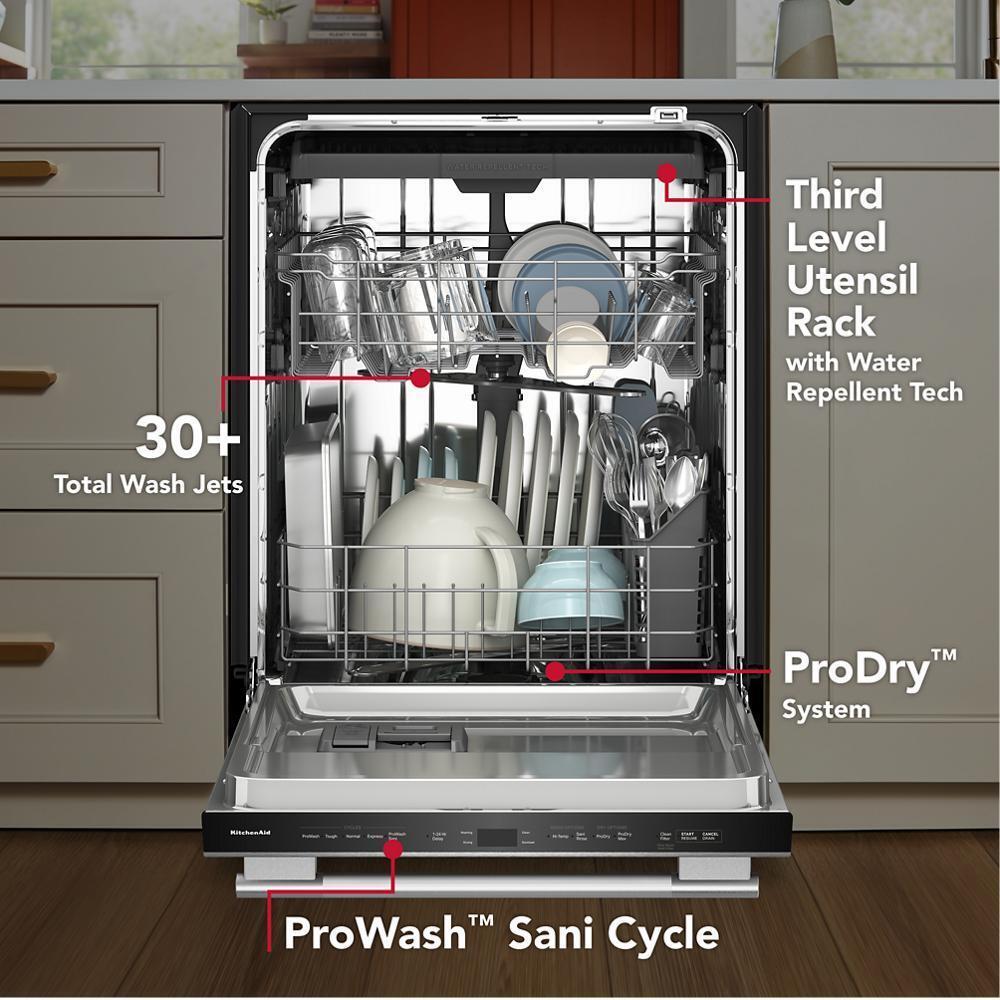 KDTS264TPS KitchenAid® Third Level Utensil Rack Dishwasher with ProWash™ Sani Cycle
