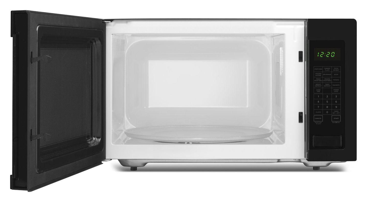 2.2 Cu. Ft. Countertop Microwave with Add :30 Seconds Option Black