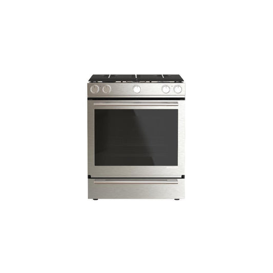 Kitchenaid KSDS730TPS 30-Inch 5-Burner Dual Fuel Convection Slide-In Range with Baking Drawer