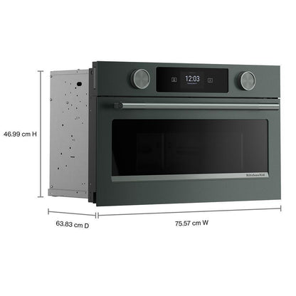 Kitchenaid KMBS730SJP 30" Built In Microwave Oven with Air Fry