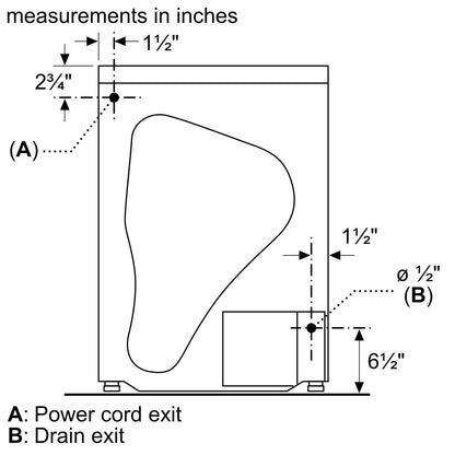 Bosch 500 Series Heat Pump Dryer WTW87NH1UC
