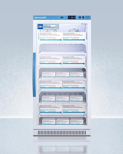 Summit ARG8PVCRT 8 CU.FT. Upright Controlled Room Temperature Cabinet