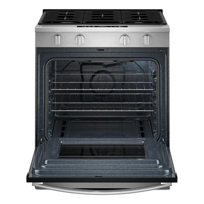 Whirlpool WSGS4530TZ 30-inch Gas Smart Range with Air Cooking Technology and Steam Clean