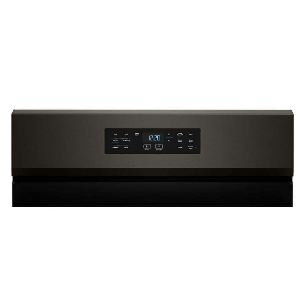 Whirlpool WFGS4530SV 30-inch Gas Range with Air Cooking Technology and Steam Clean