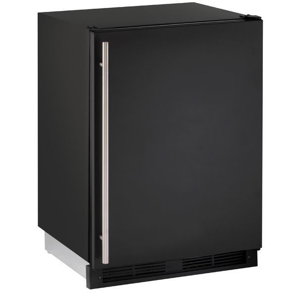 U-Line Co1224f 24" Refrigerator/ice Maker With Black Solid Finish, No (115 V/60 Hz Volts /60 Hz Hz)